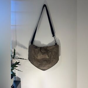 Matt and Nat Faux leather crossbody dress